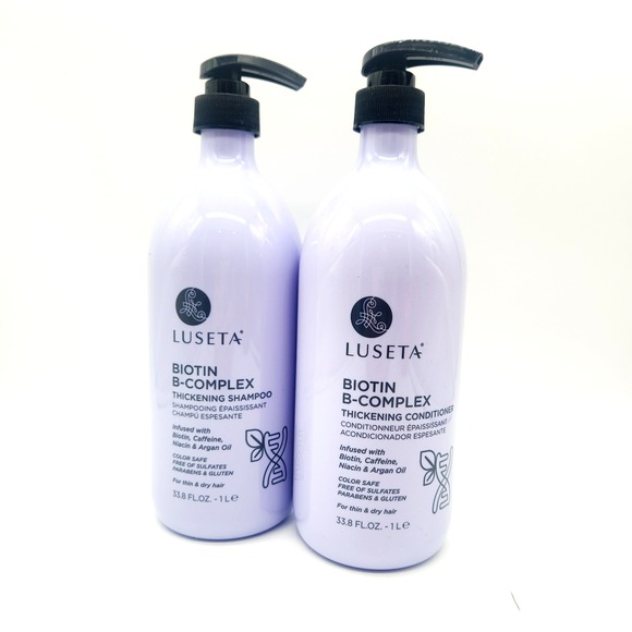 Other - Luseta Biotin B-Complex Thickening Shampoo + Conditioner 33.8 oz Set Hair Growth